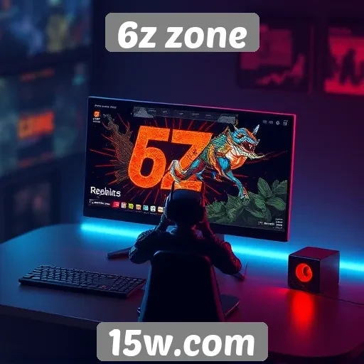 Exploração das funcionalidades do site 6z zone